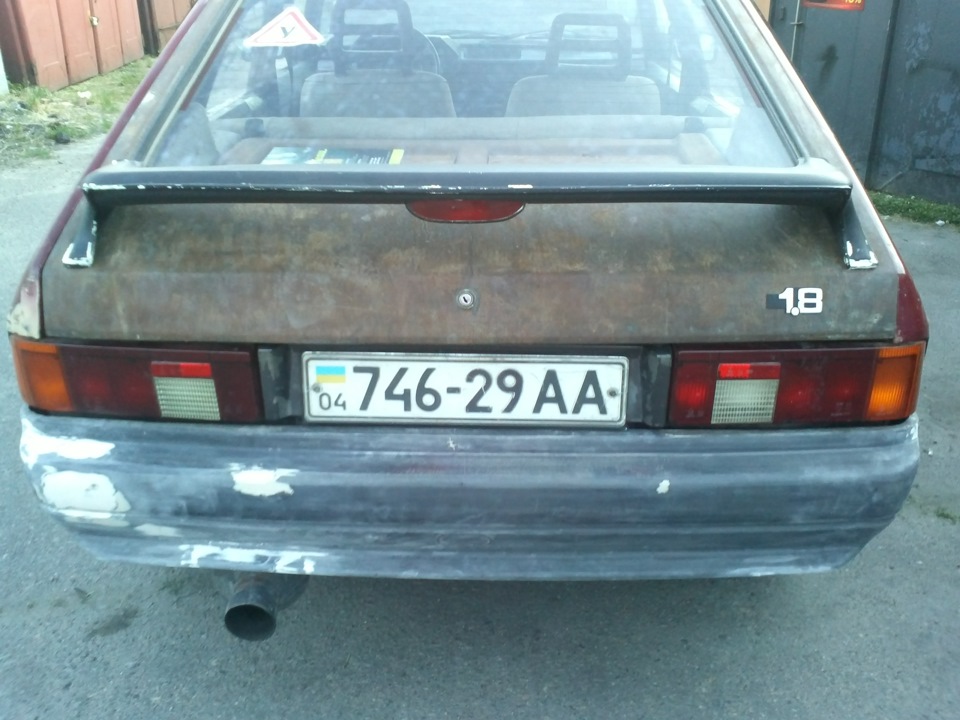 Спойлер мазда 4