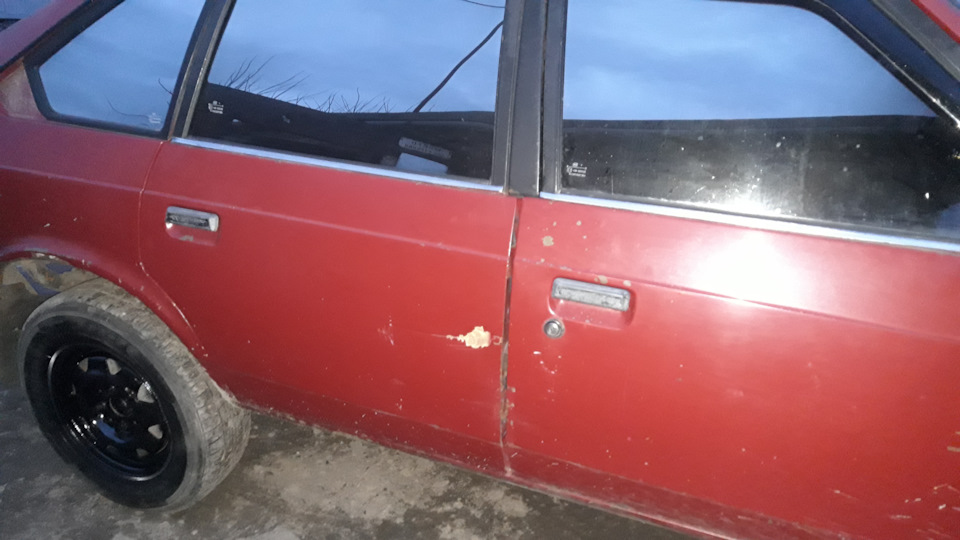Перевзувся. Диски від Audi 100 1