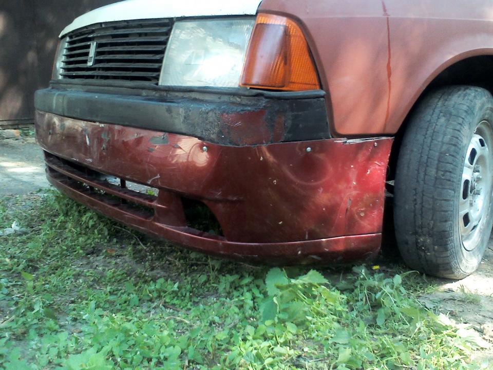 Бампер з шматків або 2141 + Lacetti 2
