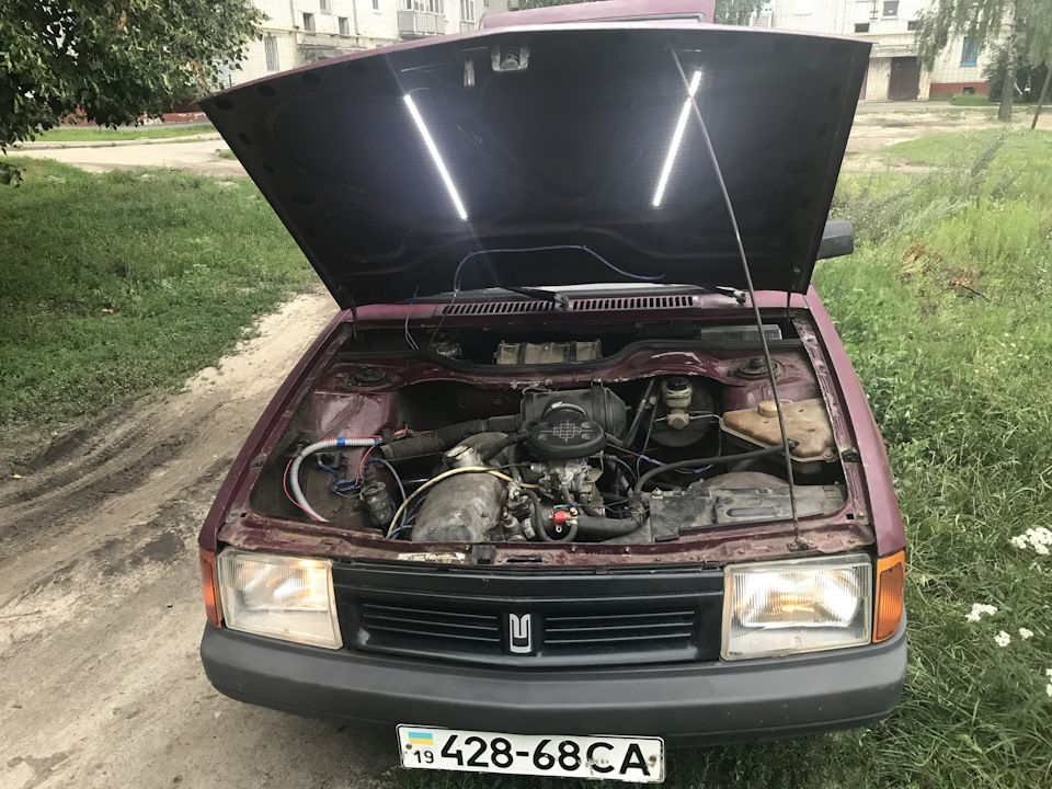 Підсвічування підкапотки 2141 1