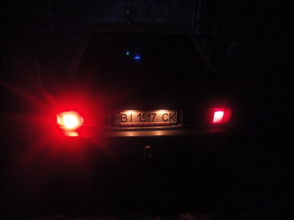 LED свет задних фар 5