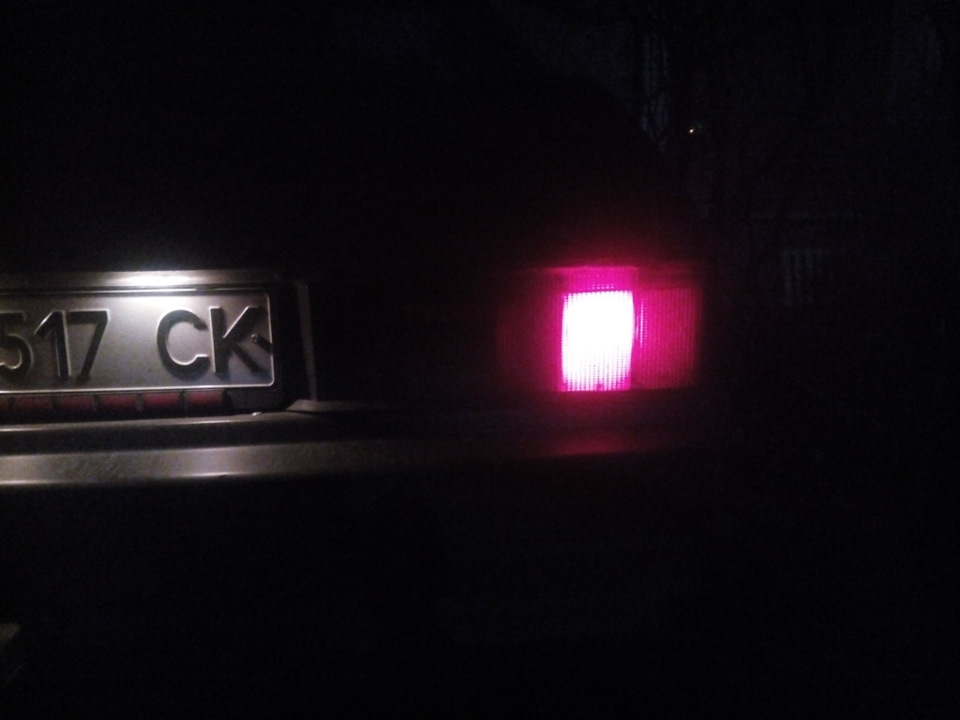 LED свет задних фар 3