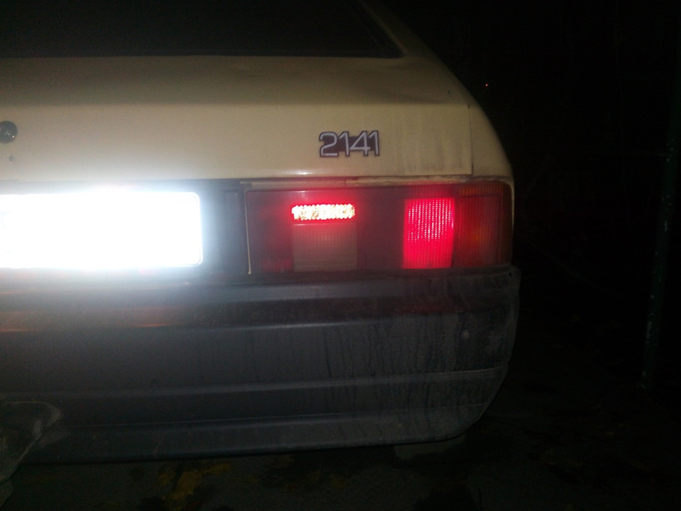 LED свет задних фар 2