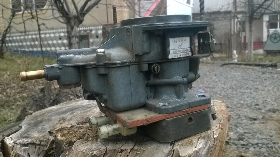 врізання газу в озон або геть проставку. 1