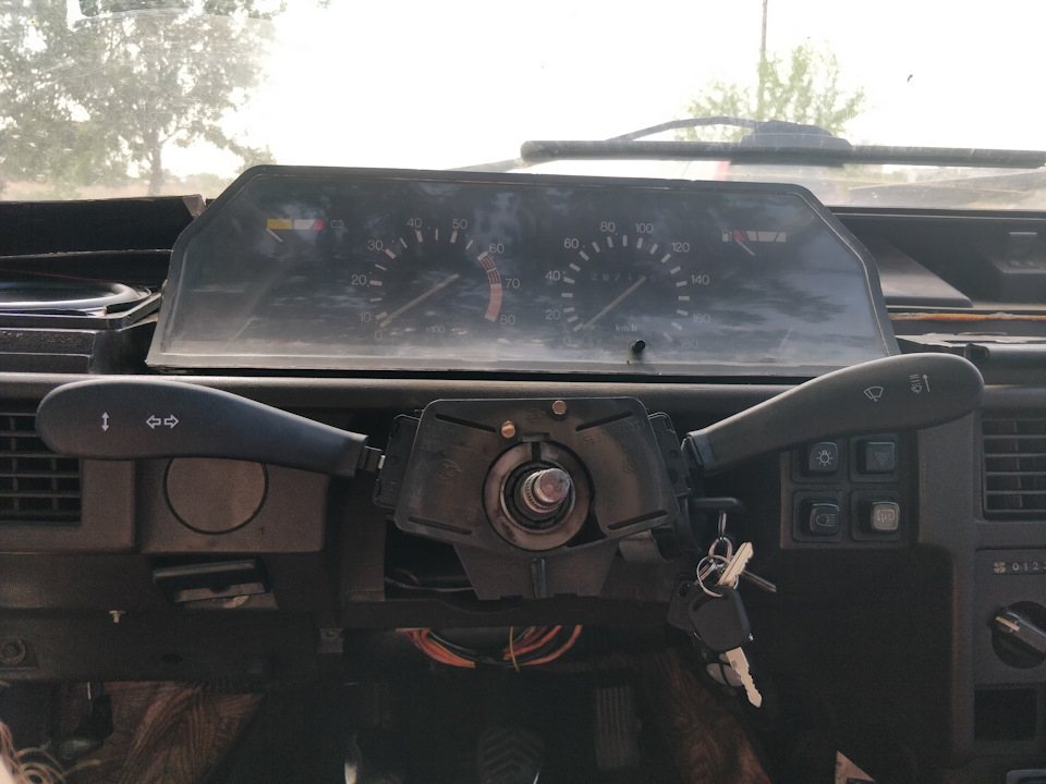 Руль Opel Vectra B в Москвич 2141 3