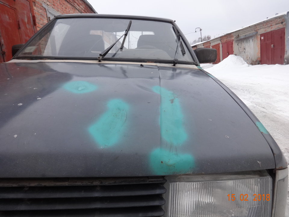 Потрібно більше фарб! + форсунки омивача VW Passat B3 1