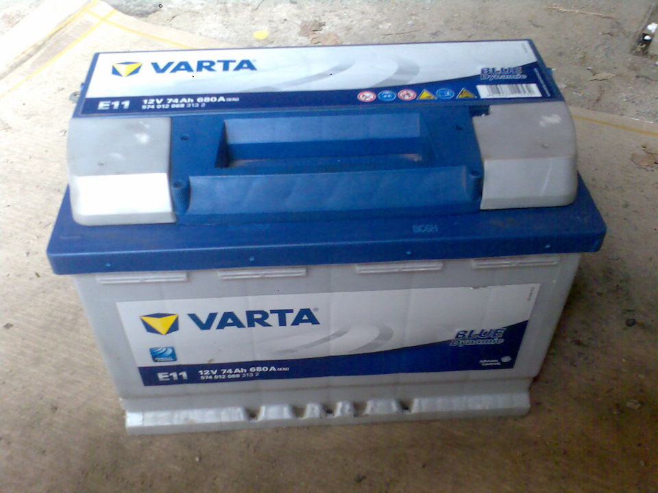 Акумулятор VARTA 74Ah. 1