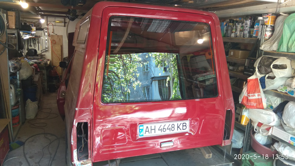 Задня ляда та вклеювання скла. 5