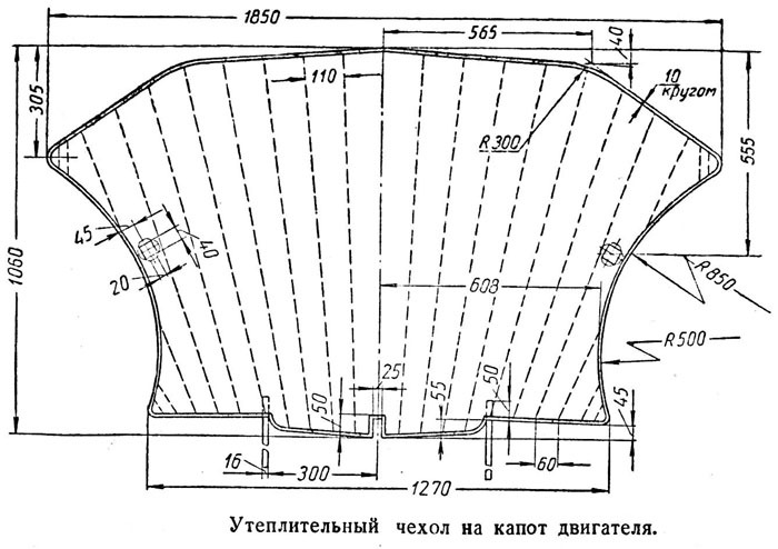 Розкрий килимків на 400-е сімейство 2