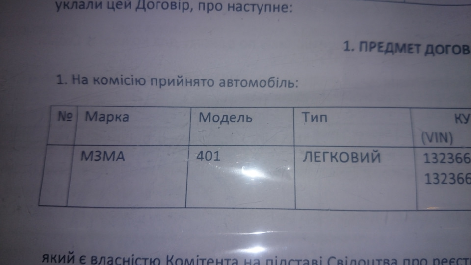 оформлення. Договір купівлі продажу 1