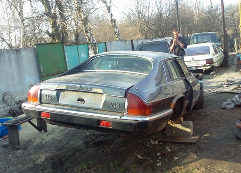Шляхетний звір йде під ніж. ДОНОР - JAGUAR XJS V12 1986 2