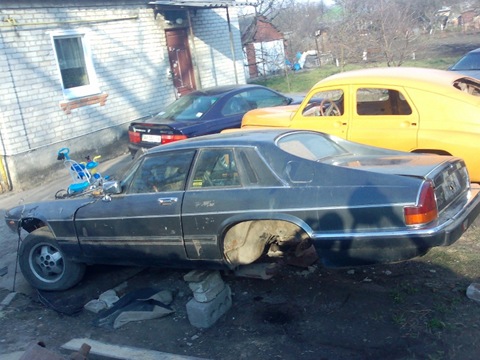 Шляхетний звір йде під ніж. ДОНОР - JAGUAR XJS V12 1986 1