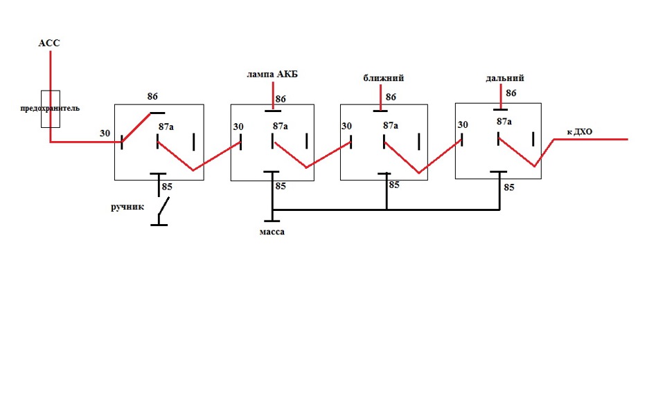 Xenon. Денні ходові вогні (ДХО) = DRL (Day Running Lights) 3