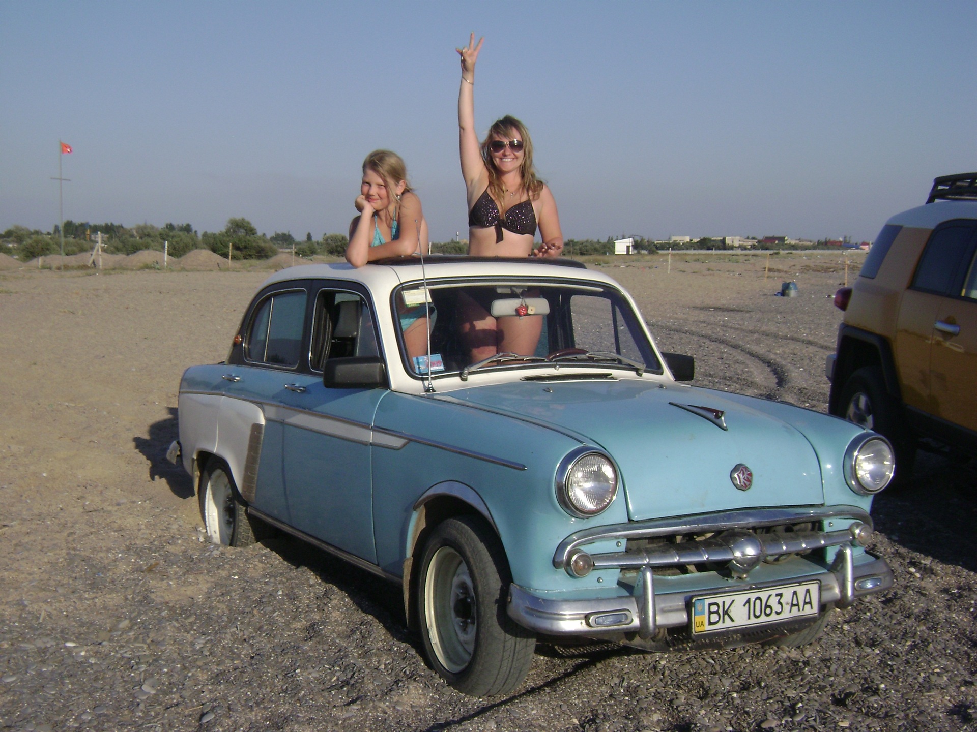 крим, гонки пляжем з FG 3
