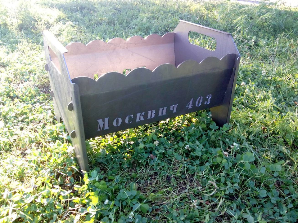 Мангал МЗМА-403 влітку, мої автосупутники Москвича 403 та плани на новий рік (продам москвич) 5