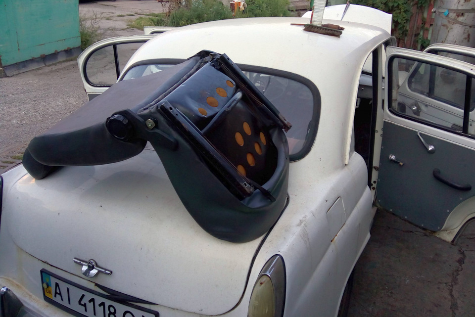 Встановив сидіння від Славути 2
