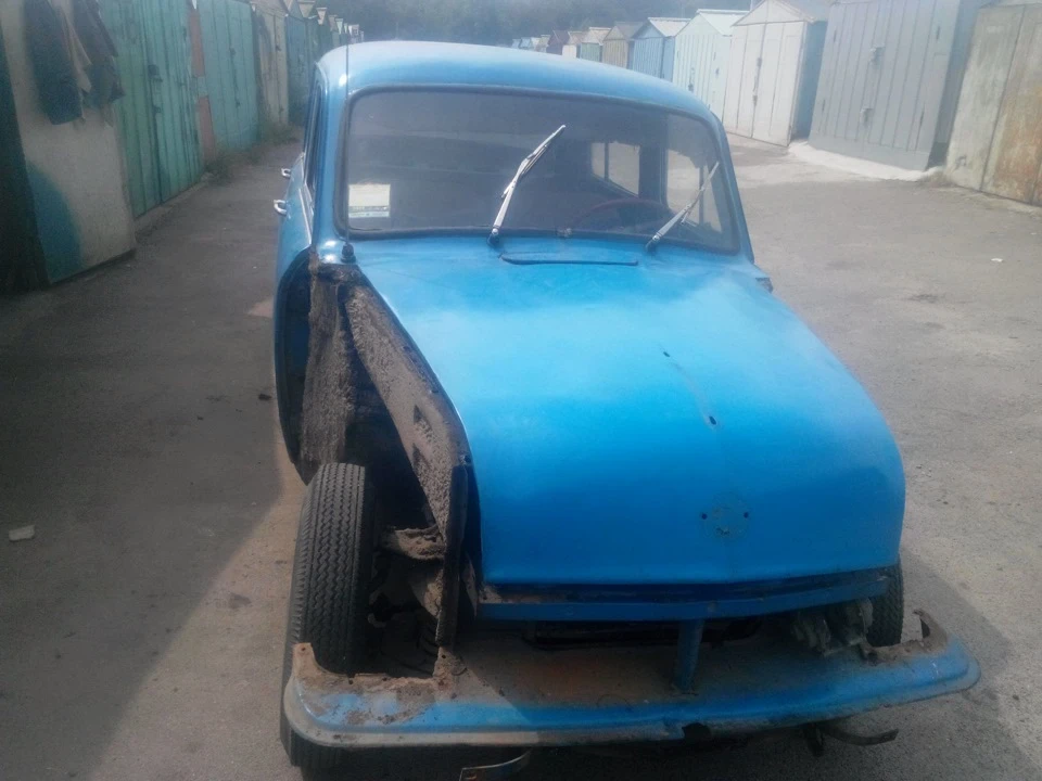 Розбір передньої частини авто