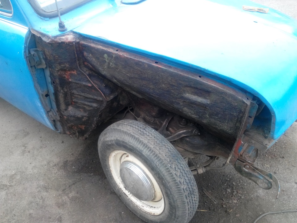 Розбір передньої частини авто 2