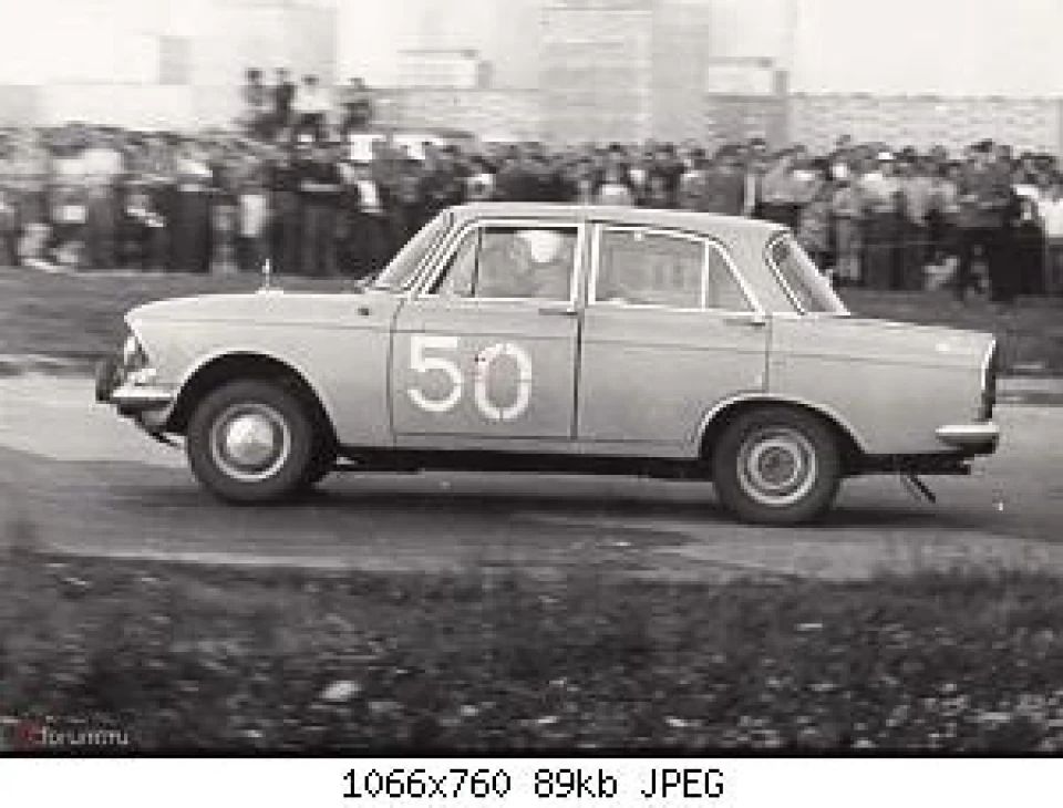 Москвич 408 ралі 1968 Польща