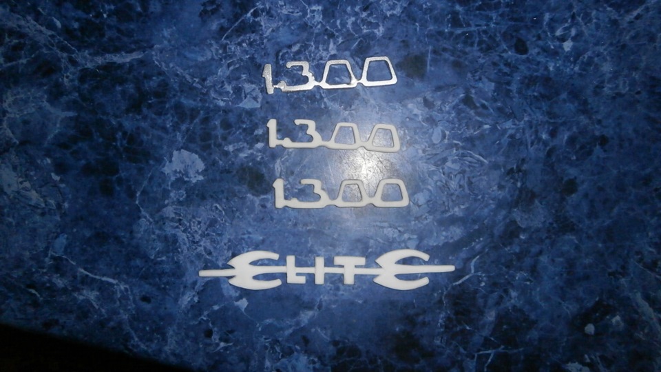 сьогодні отримав шильдики ELITE 1