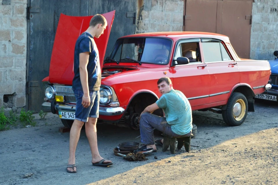 Полагодили, помилися, покаталися ...