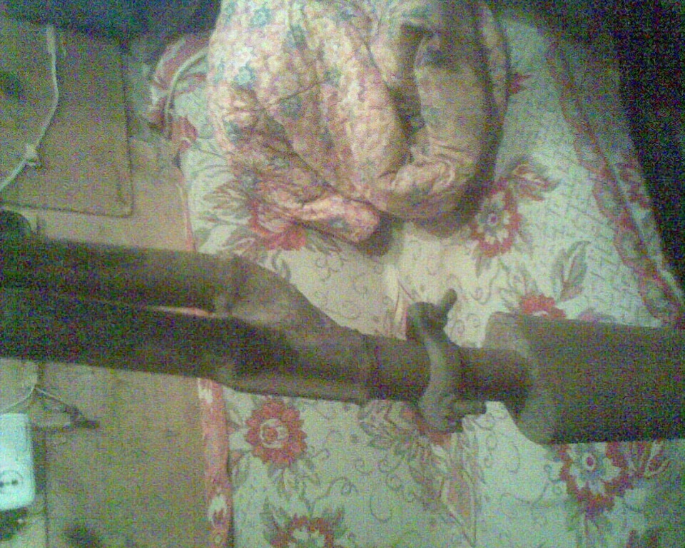 присобачив гофру! 1