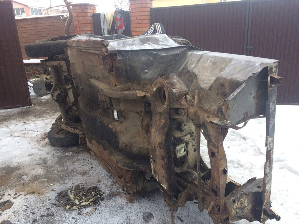 Розбір до голого кузова. ч2 4