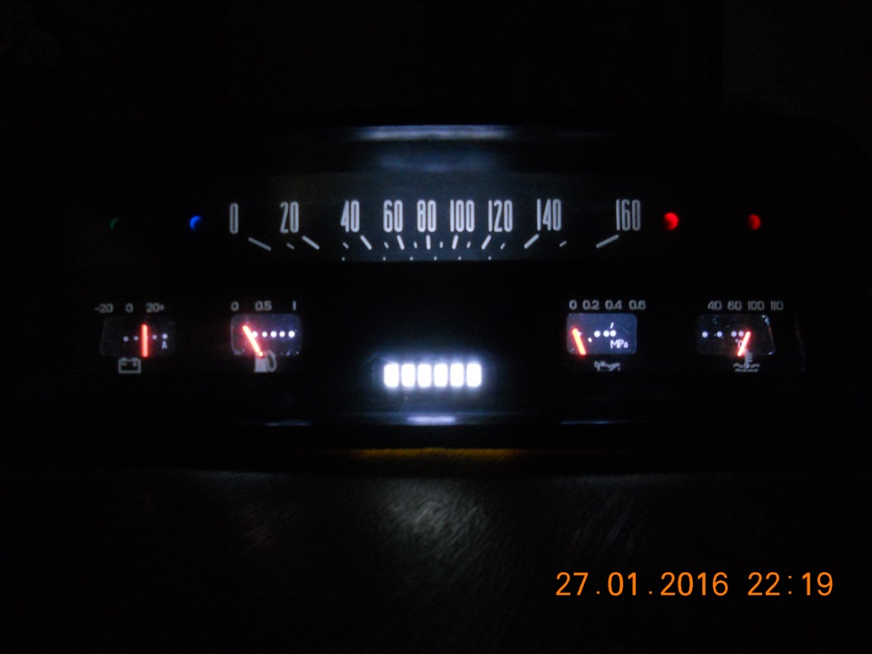 LED підсвітка комбінації приладів 5