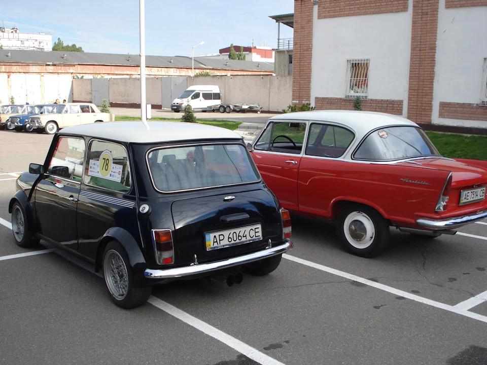 DARS-2016. Lloyd Arabella та Mini Coopper.
