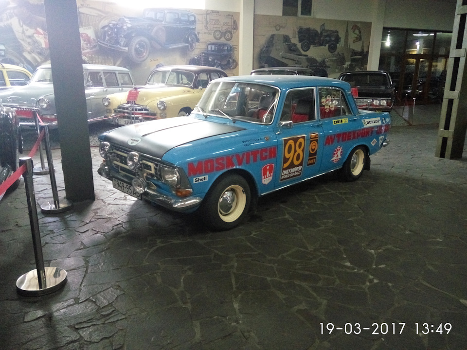 Москвич у музеї Фаєтон 1