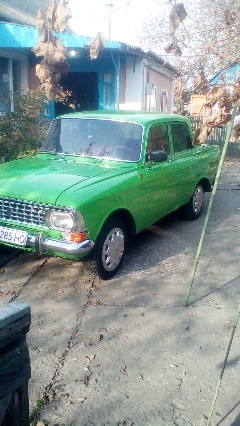 Встановлення ковпаків. 2
