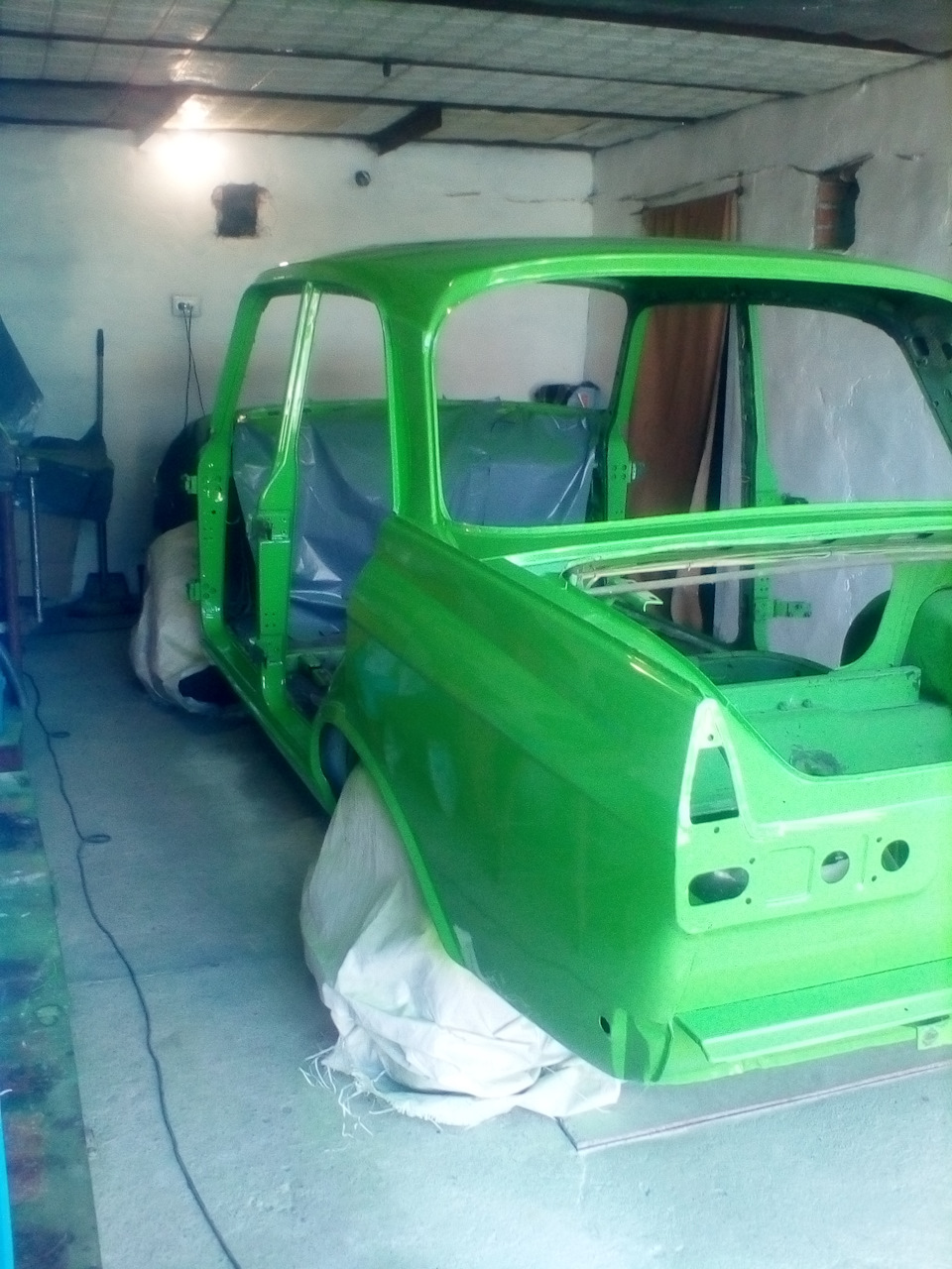 Завершення фарбування. 3