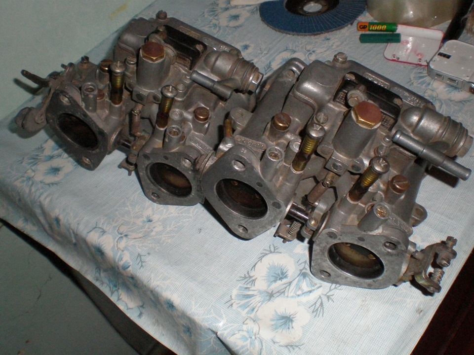 37. карби горизонталки Dellorto DHLA 40N 3