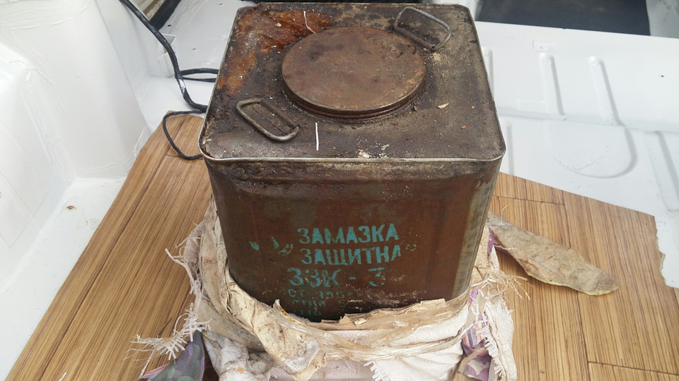 Військовий консервант-антикор ЗЗК-3У для антикора авто. 2