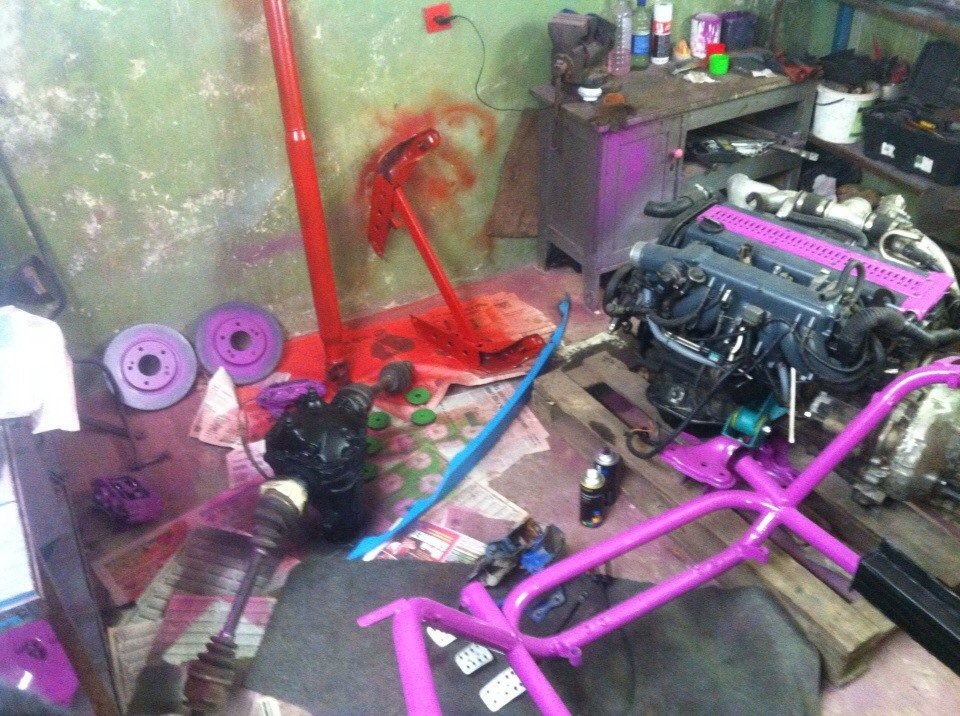 SWAP ! 1JZ-GTE TT ! УРА!) 5