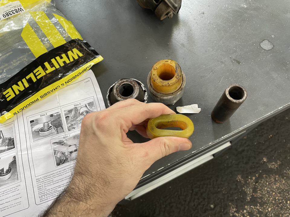 Заміна сайлентблоків (compression rod) 4