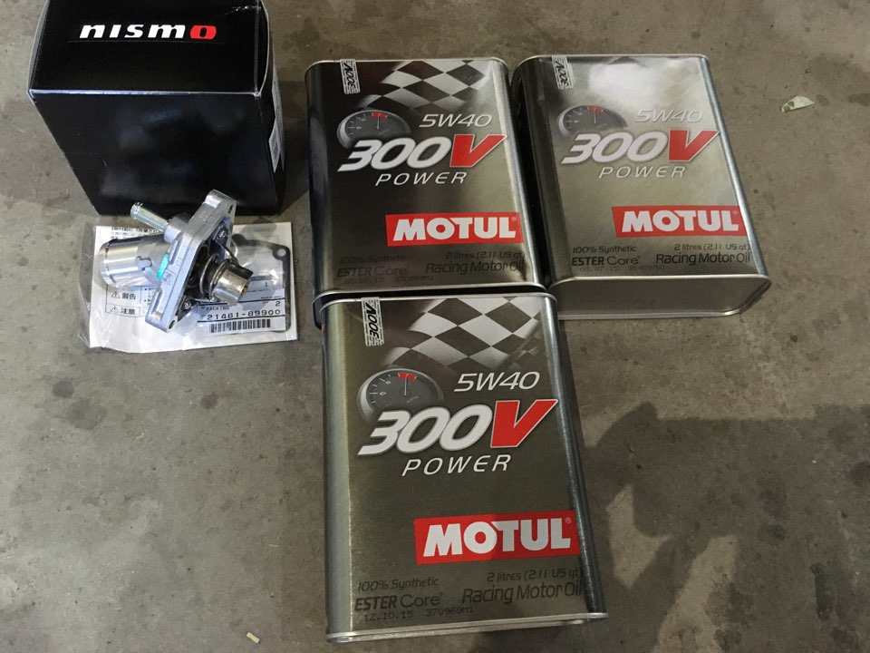 Motul 300V і Nismo thermostat 1