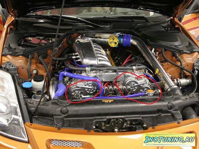 Відмінність двигунів 350z 2