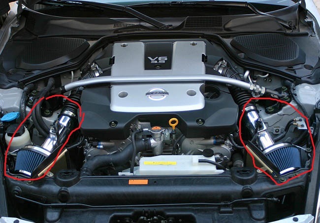 Відмінність двигунів 350z 3