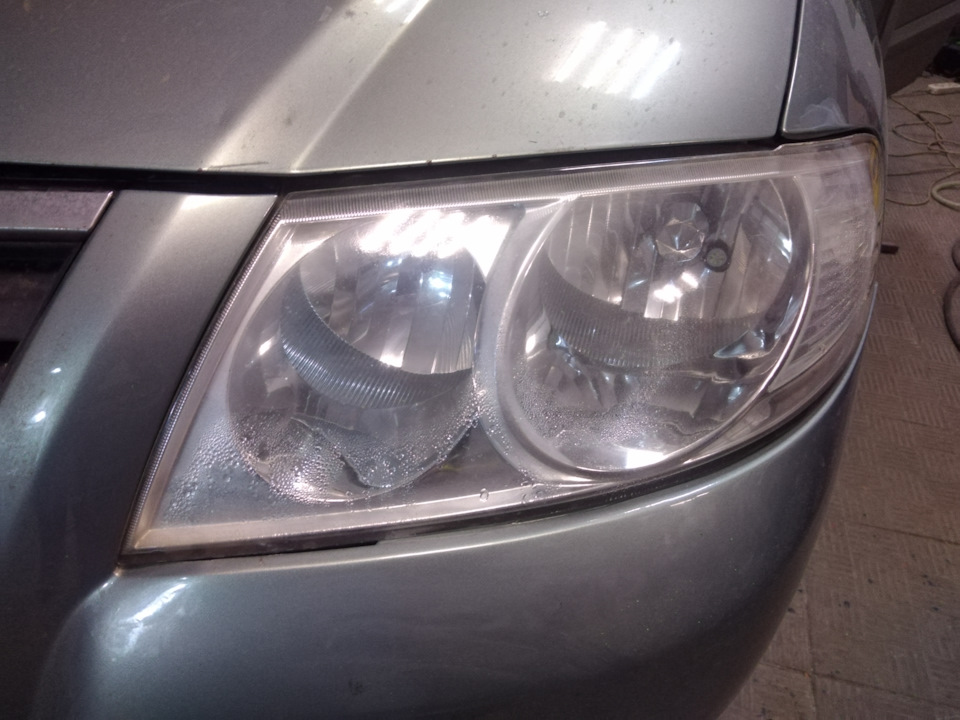 Експрес полірування фар Nissan Almera Classic 3