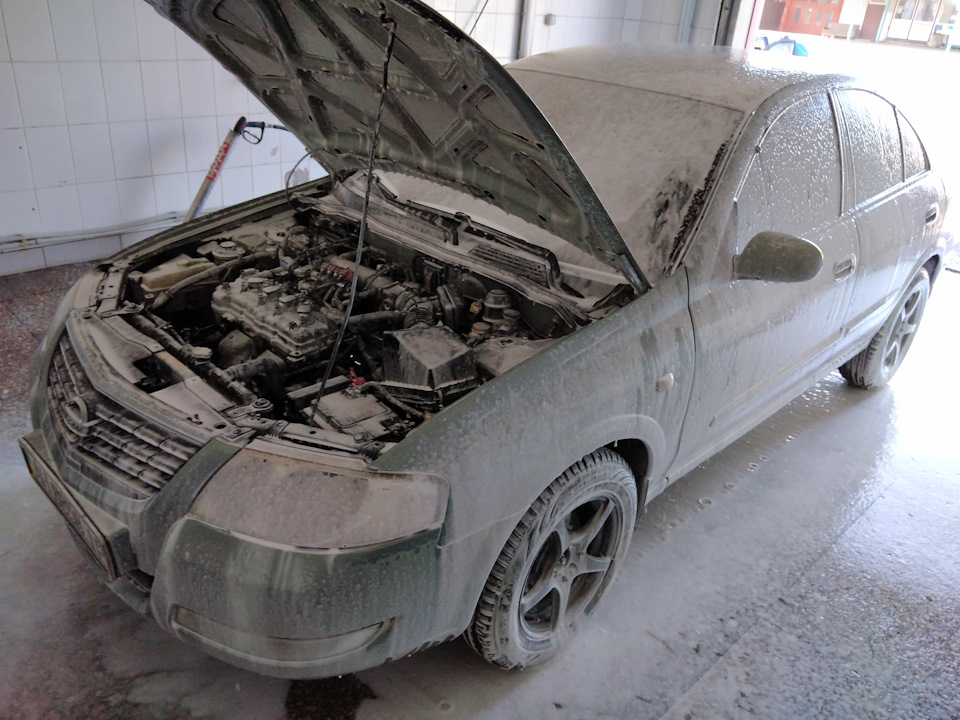 Мийка ДВЗ Nissan Almera 3
