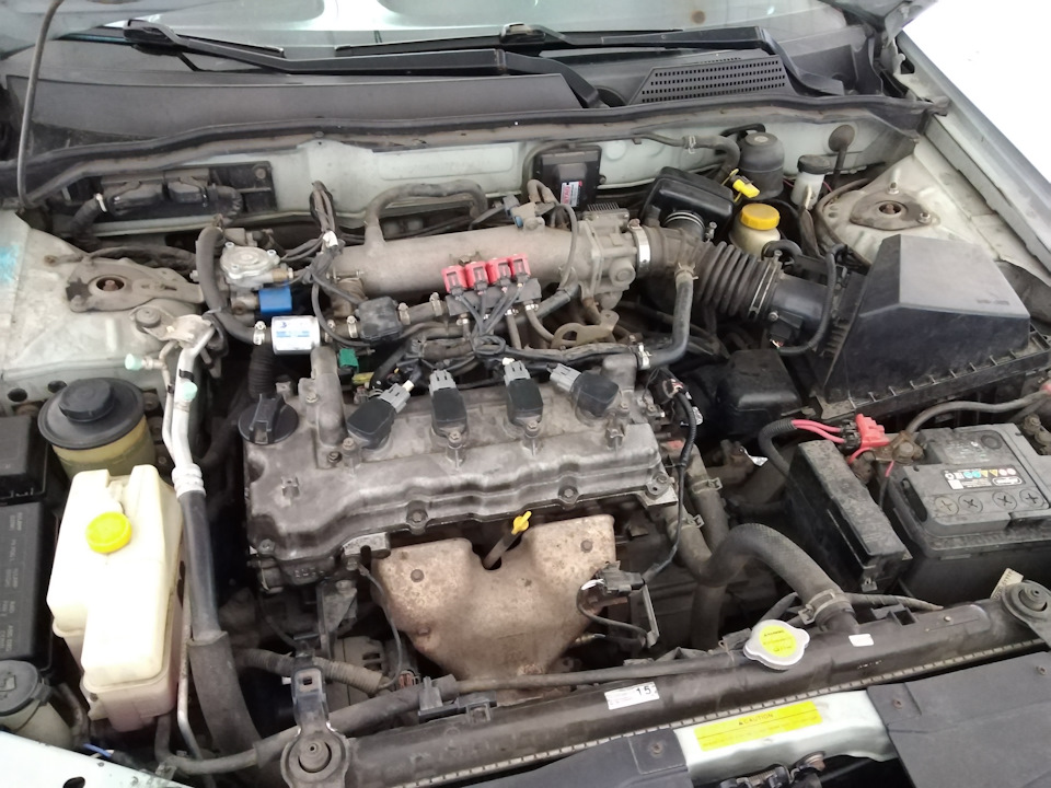 Мийка ДВЗ Nissan Almera 4