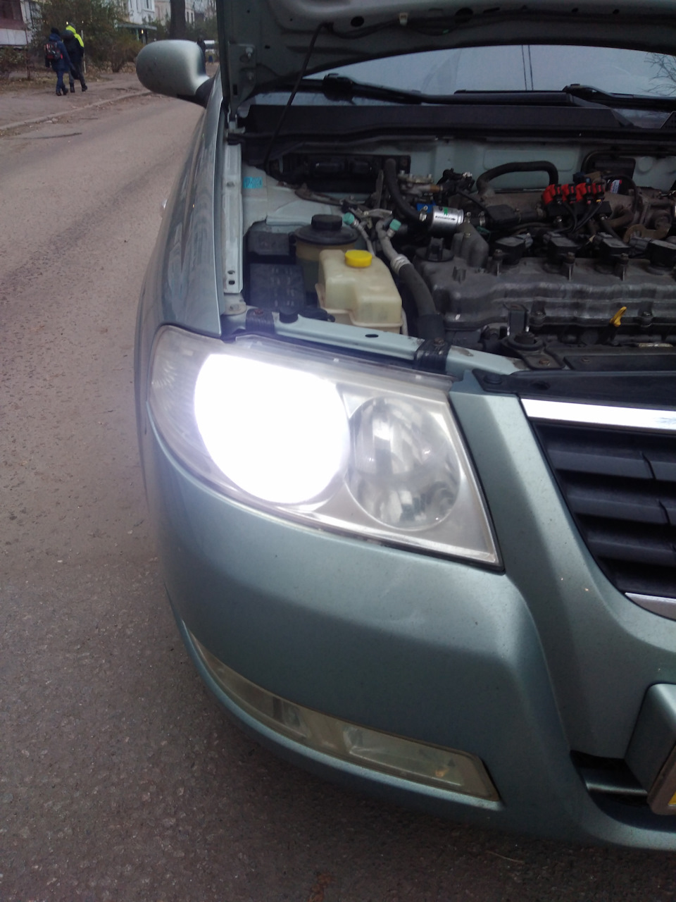 Заміна ламп ближнього світла led h7 3