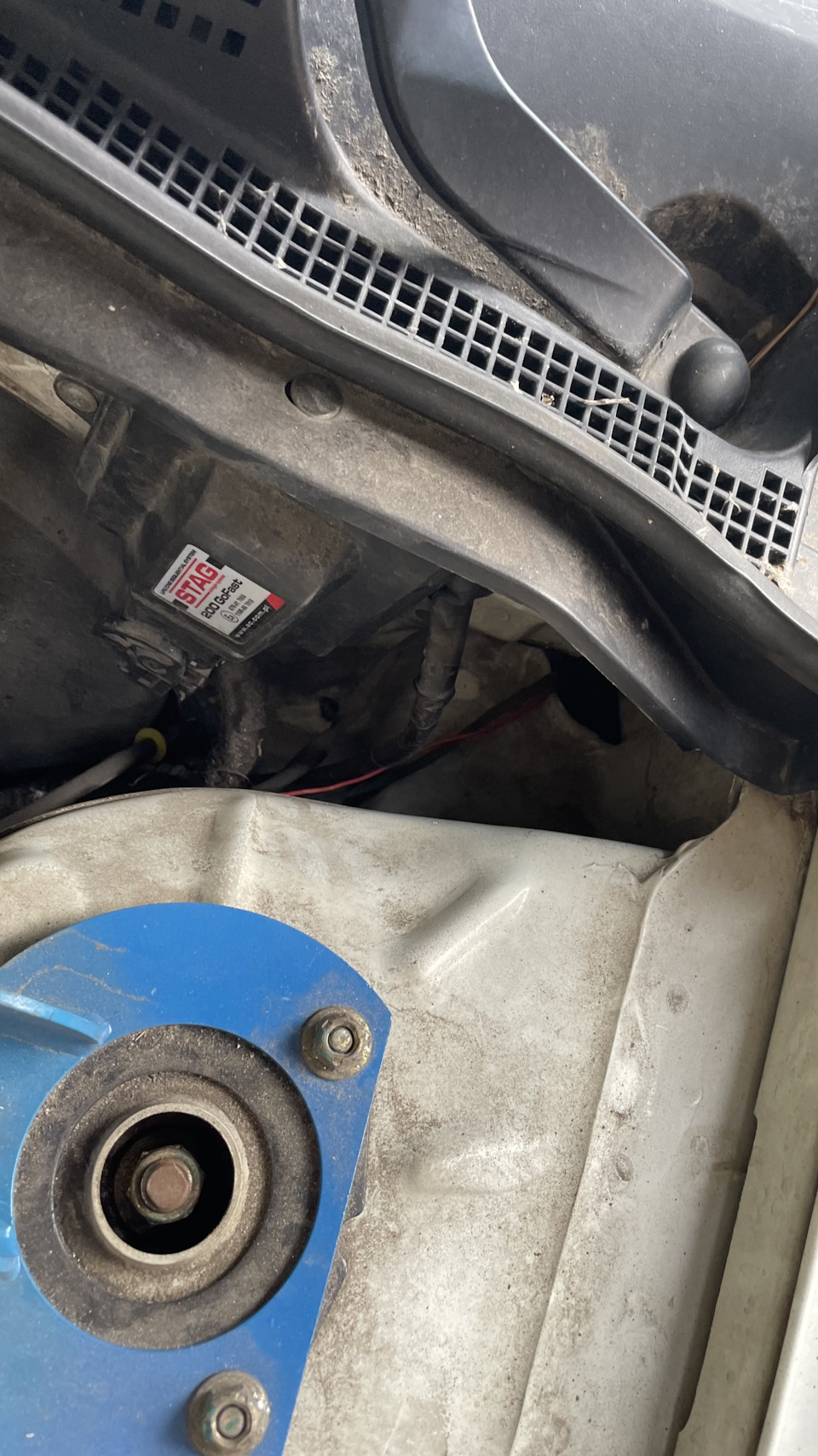Установка передніх птф за штатним Nissan Almera classic 5