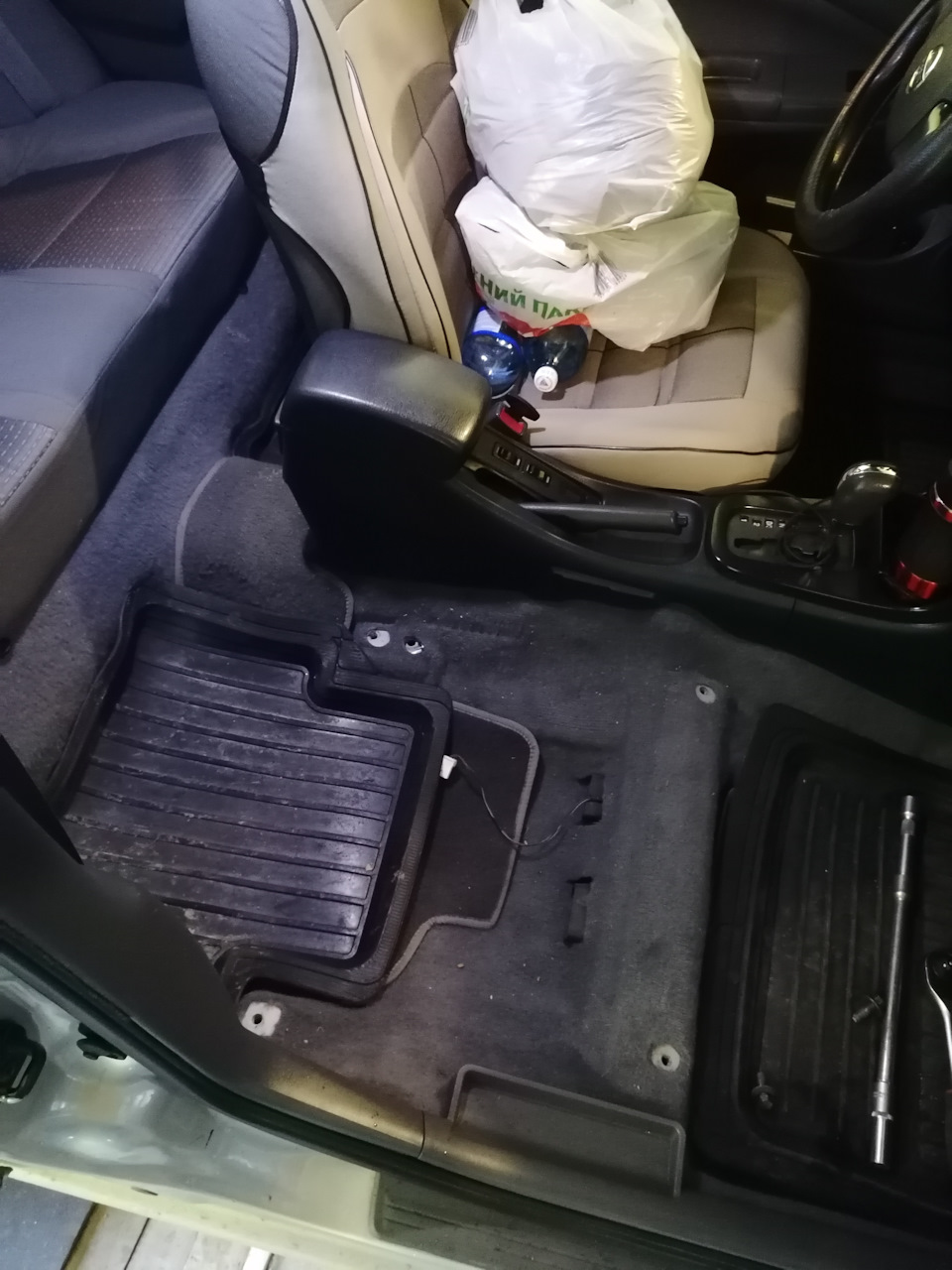 передні сидіння від Camry в Nissan Almera (частина 3) 4