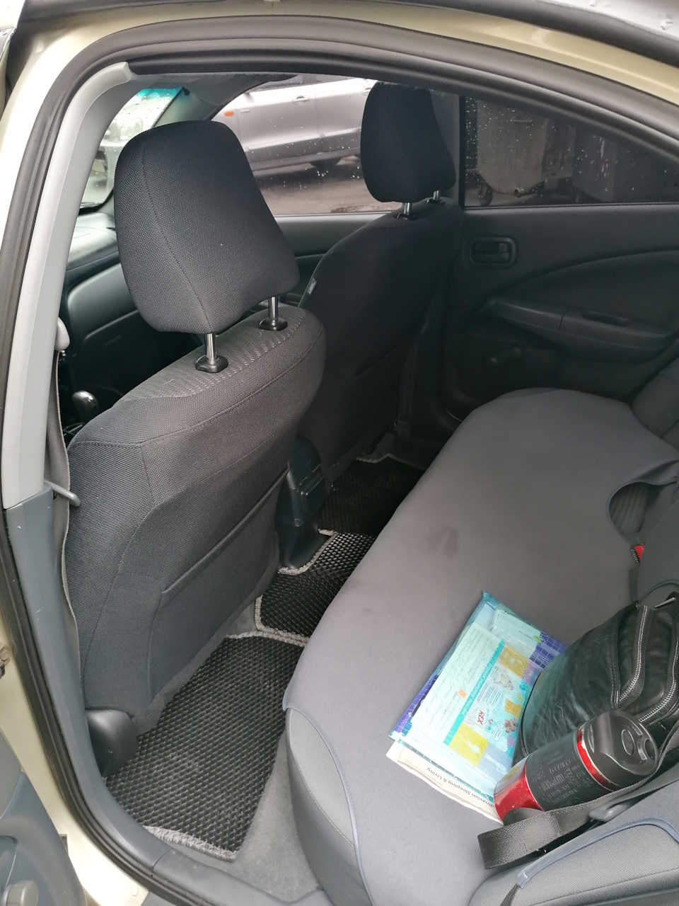 передні сидіння від Camry в Nissan Almera (частина 4) фінал 4