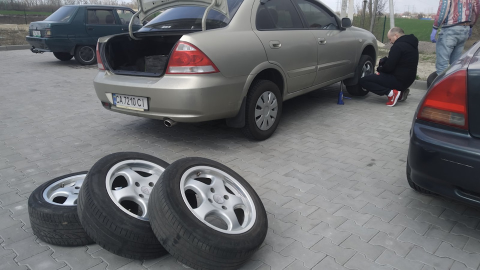 купівля литих дисків r16 та перевзуття 2