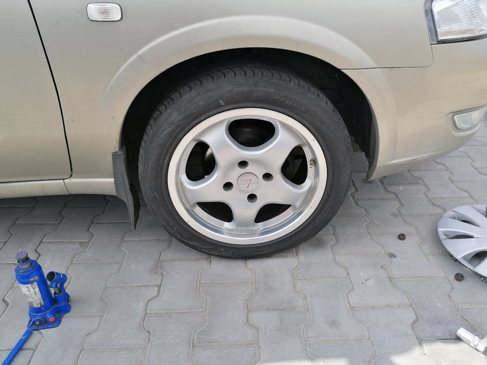 купівля литих дисків r16 та перевзуття 5