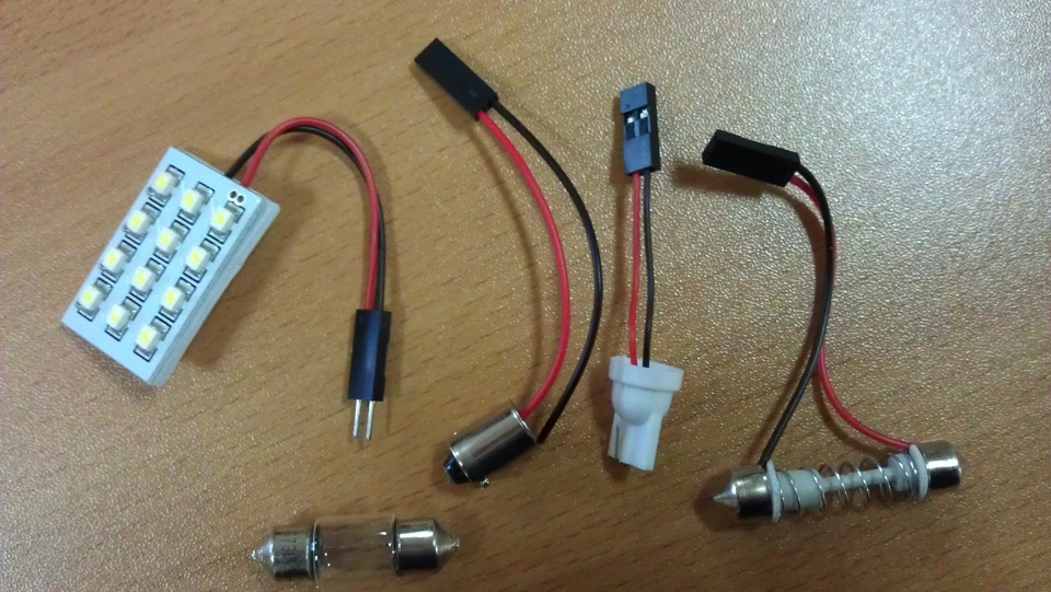 LED. Світлодіодні модулі в салон, багажник, бардачок 2