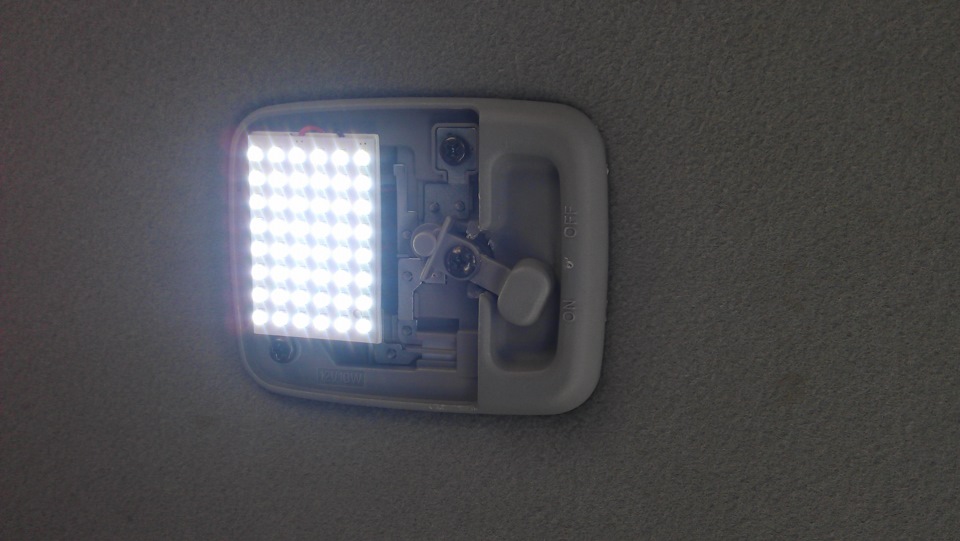 LED. Світлодіодні модулі в салон, багажник, бардачок 5